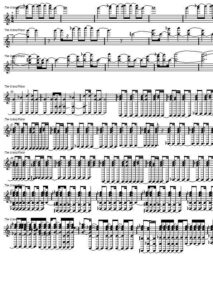 ORIGINAL CLASSICAL MUSIC SCORE (SECTION) IVAN KLASS - WATERNOTE Copyright Registered 2014 Worldwide.